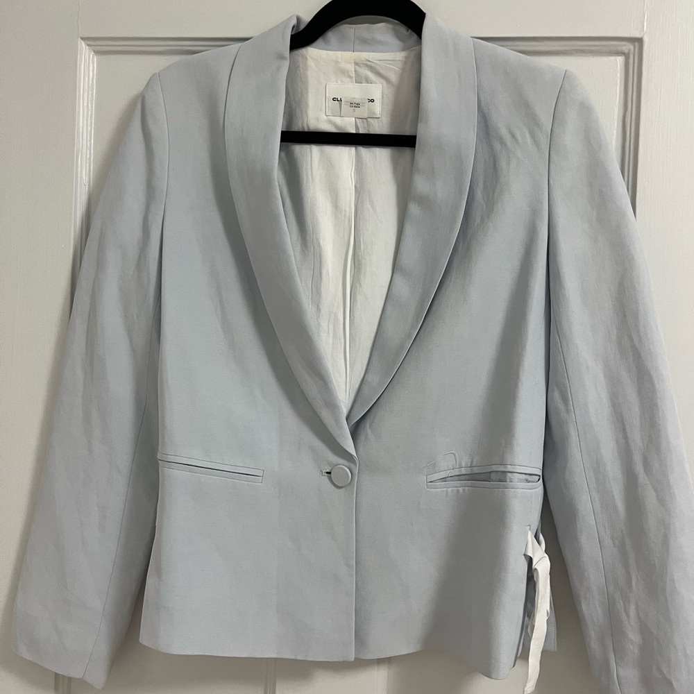 Club Monaco Blazer- powder blue